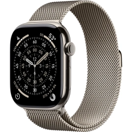 Смарт-часы Apple Watch Series 11 42mm Natural Titanium Case with Natural Milanese Loop