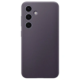 Чехол Samsung Vegan Leather Case для S24 Plus Dark Violet