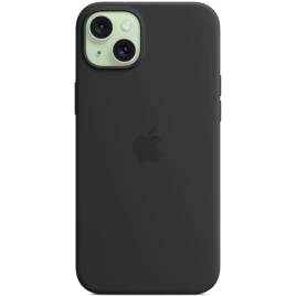 Силиконовый чехол Apple MagSafe для iPhone 15 Black