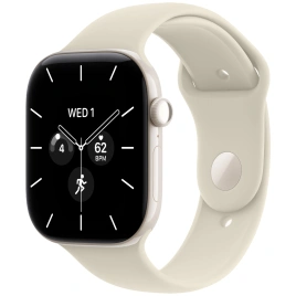 Смарт-часы Apple Watch Series 12 42mm Pearl White Ceramic Case with Sand Sport Band S/M