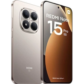 Смартфон Xiaomi Redmi Note 15 Pro 5G 12/256Gb Titanium Global Version