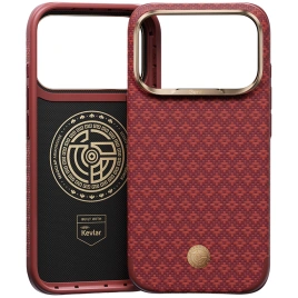 Чехол Benks ArmorGrid Edge X9 Case with Kevlar для iPhone 18 Pro Max Sawy Red (C.K.FL.AP.RD.X070)