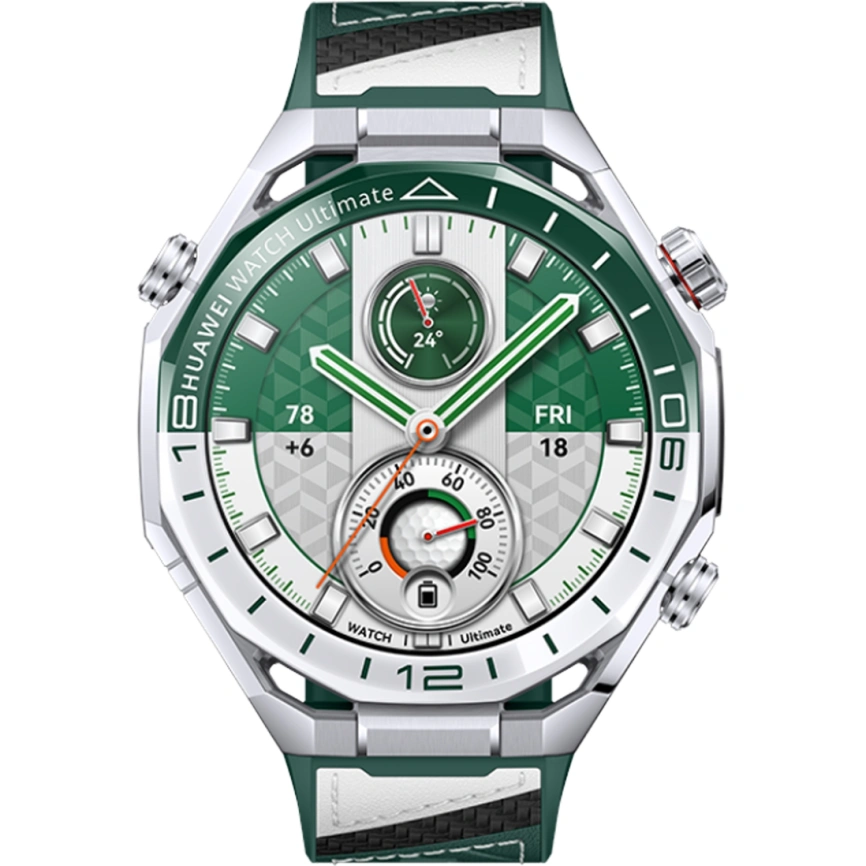 Смарт-часы Huawei Watch Ultimate 2 48mm Green (55020GNS) фото 2