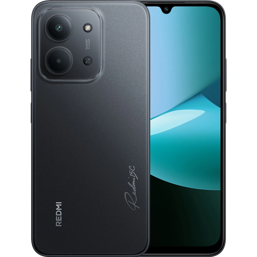 Смартфон Xiaomi Redmi 15C 4/128Gb (NFC) Midnight Black EAC фото 5