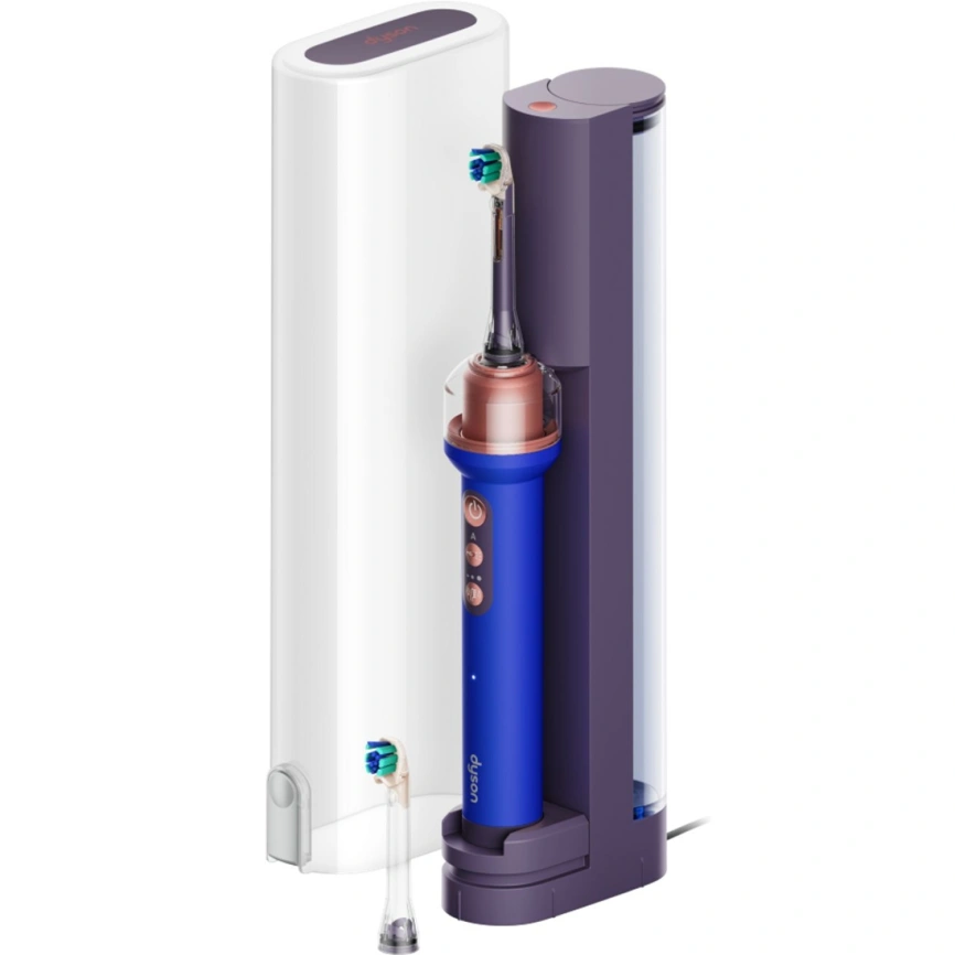 Зубная щетка Dyson CameraJet Electric Toothbrush with Flosser Ceramic Blue фото 1