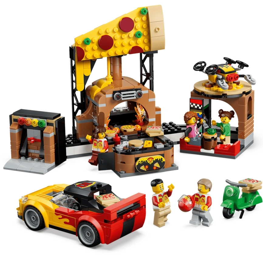 Конструктор LEGO City Pizza Delivery 60496 фото 2