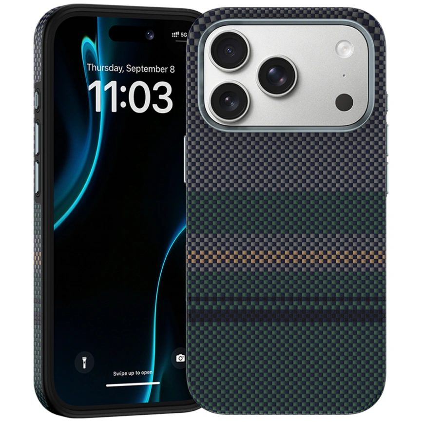 Чехол Benks Aurora Pro Case Kevlar для iPhone 18 Pro Max Aurora (C.K.FL.AP.SR.A073) фото 1