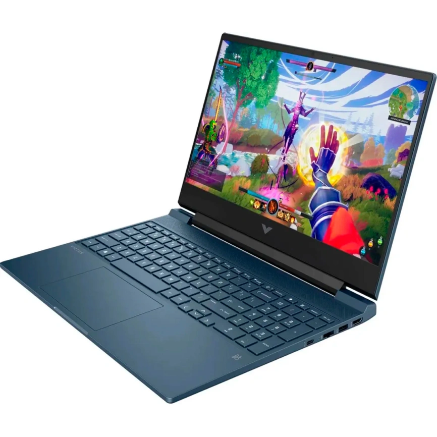 Ноутбук HP Victus 15-fb2031ci 15.6 FHD IPS/ R7-8845HS/16Gb/512Gb SSD (A74LLEA) Blue фото 3
