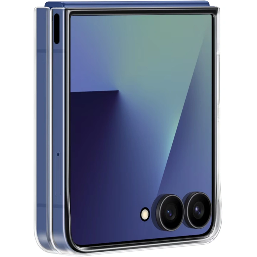 Чехол Samsung Clear Case для Galaxy Z Flip7 Transparent фото 3