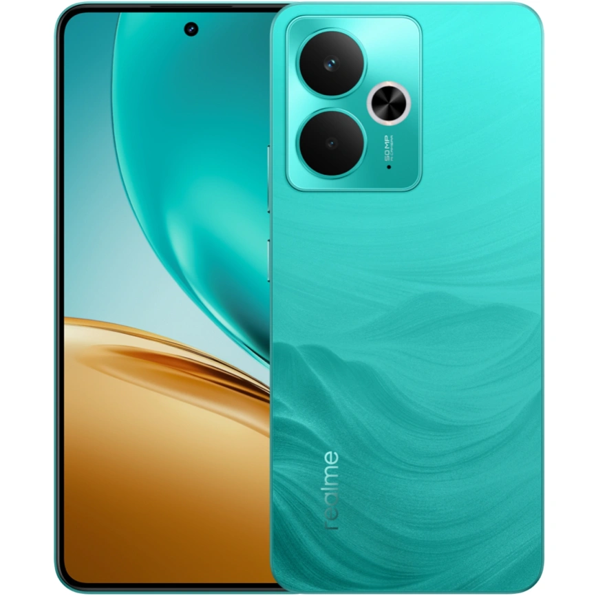 Смартфон Realme 14T 8/256Gb Green фото 1