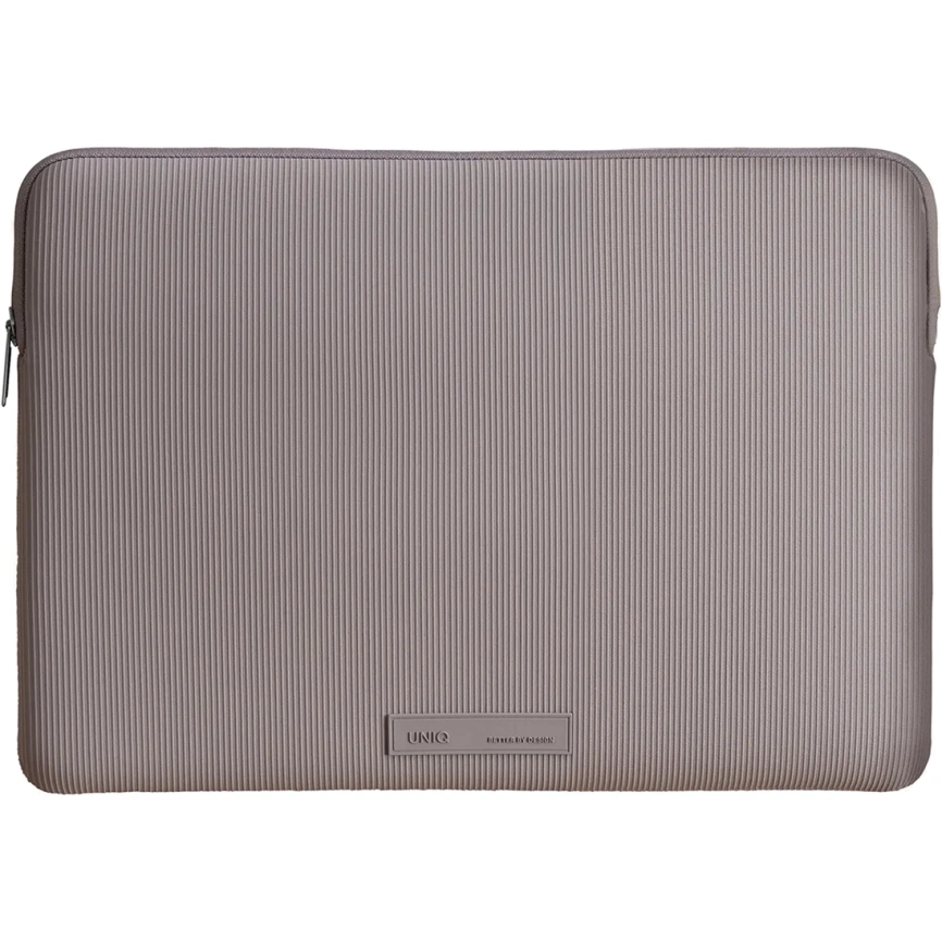 Чехол-папка Uniq Cyprus RE Laptop Sleeve для ноутбуков 16" Pewter Gray фото 1