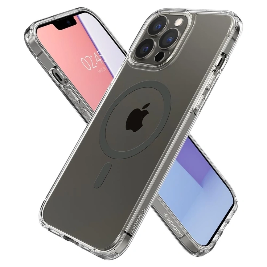 Чехол Spigen Ultra Hybrid Mag Magsafe для iPhone 13 Pro Max (ACS03211) Graphite фото 9