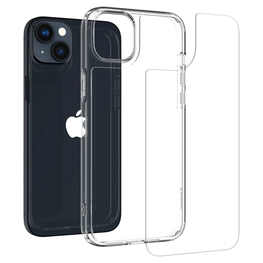 Чехол Spigen Quartz Hybrid для iPhone 14 Plus (ACS04906) Crystal Clear фото 8