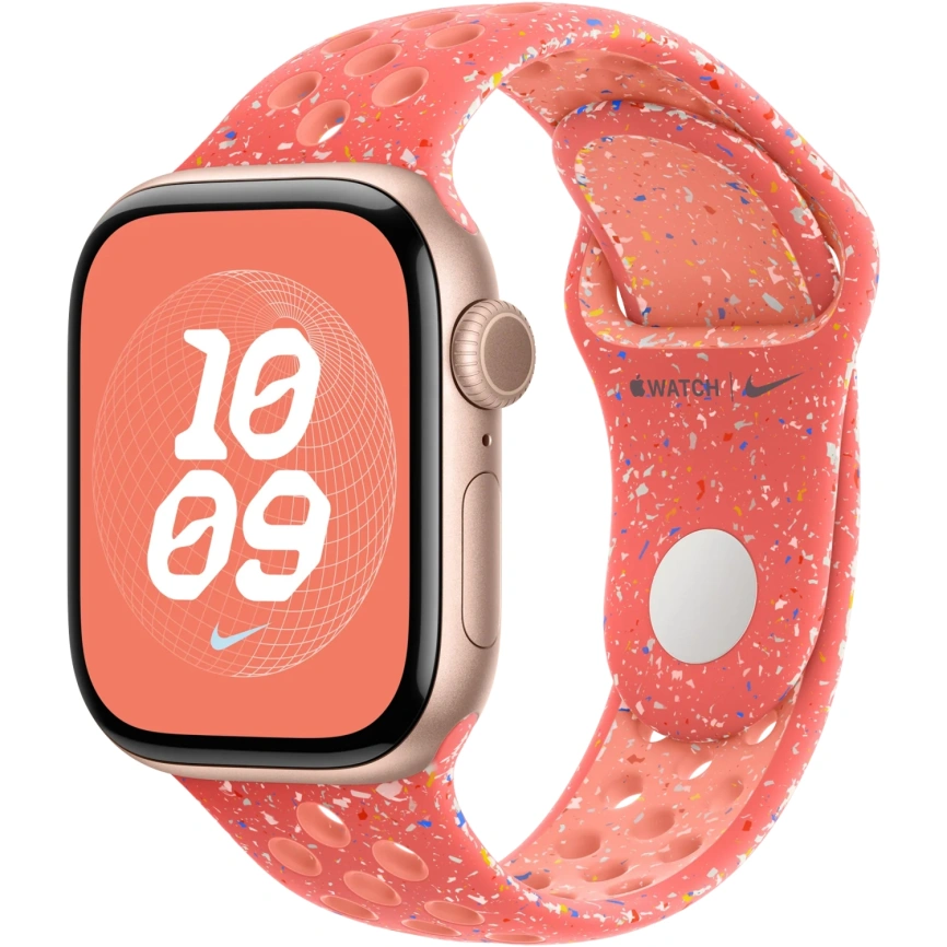 Ремешок Apple Watch 41mm Magic Ember Nike Sport Band M/L (MUUY3) фото 3
