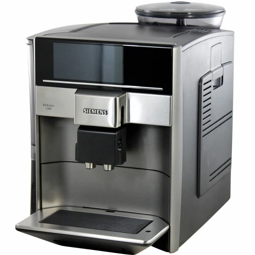 Кофемашина Siemens TE655203RW Black фото 2