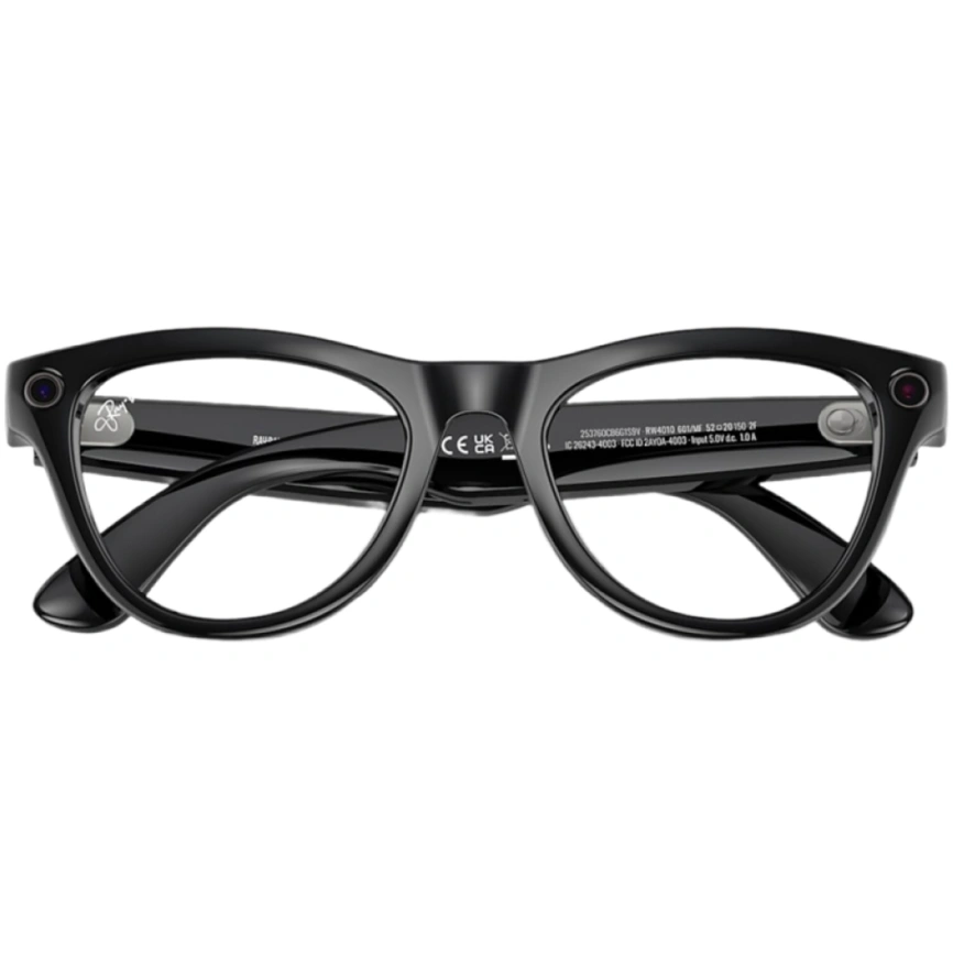 Умные очки Ray-Ban Skyler Shiny Black/Transitions (RW4010) M Cerulean Blue фото 4