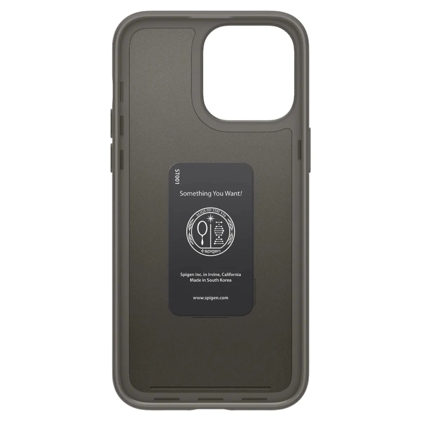 Чехол Spigen Thin Fit для iPhone 14 Pro (ACS04782) Gunmetal фото 8