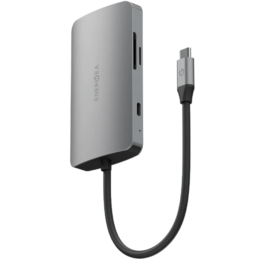Адаптер EnergEA AluHub HD Pro 2 (8in1) Space Gray фото 1