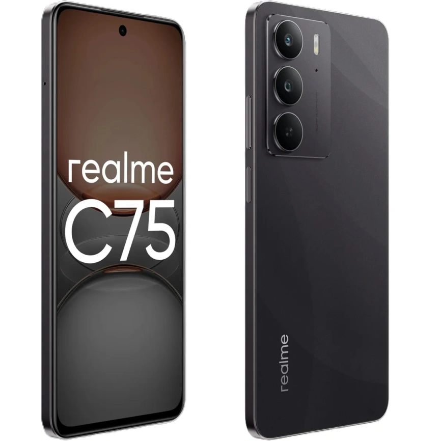 Смартфон Realme C75 8/256Gb Storm Black фото 5
