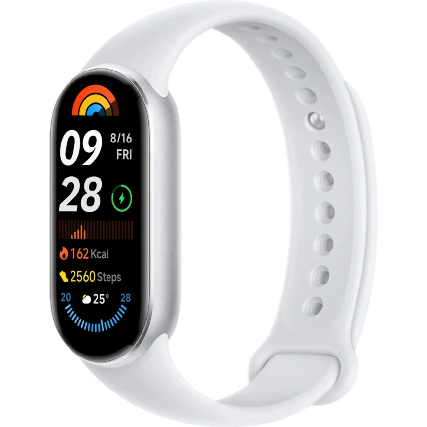 Фитнес-браслет Xiaomi Mi Smart Band 9 Glacier Silver фото 3