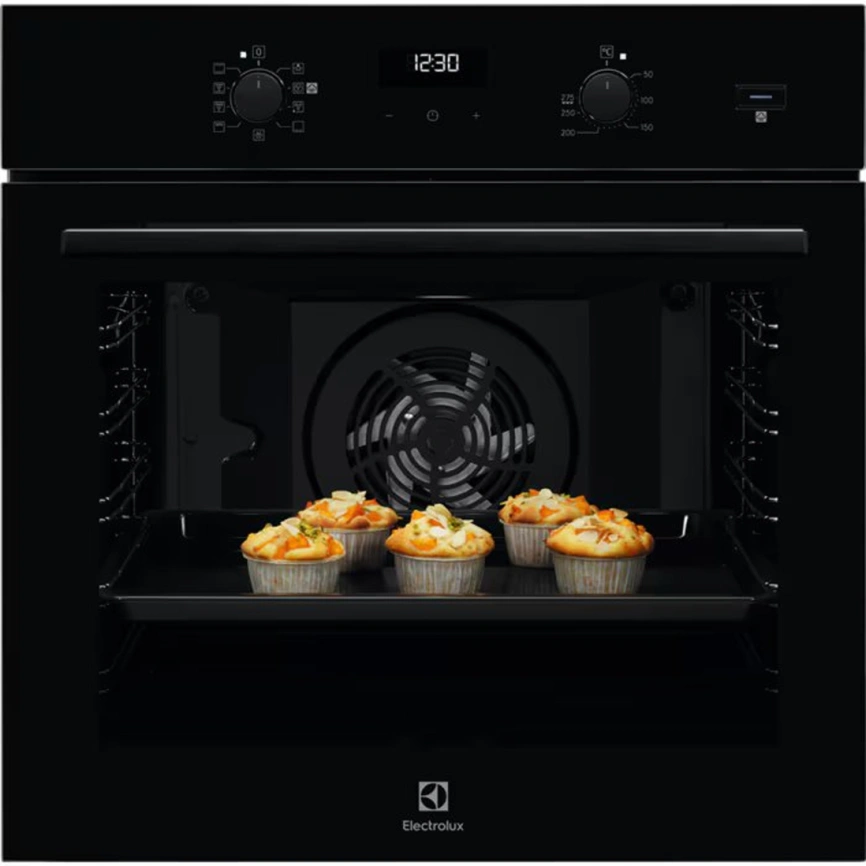 Электрический духовой шкаф Electrolux EOD5H70Z Black фото 1