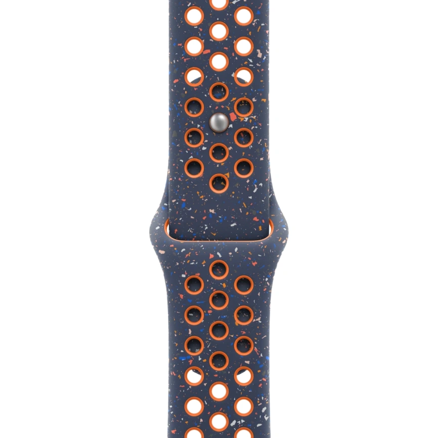 Ремешок Apple Watch 40mm Blue Flame Nike Sport Band M/L (MC2F4) фото 1