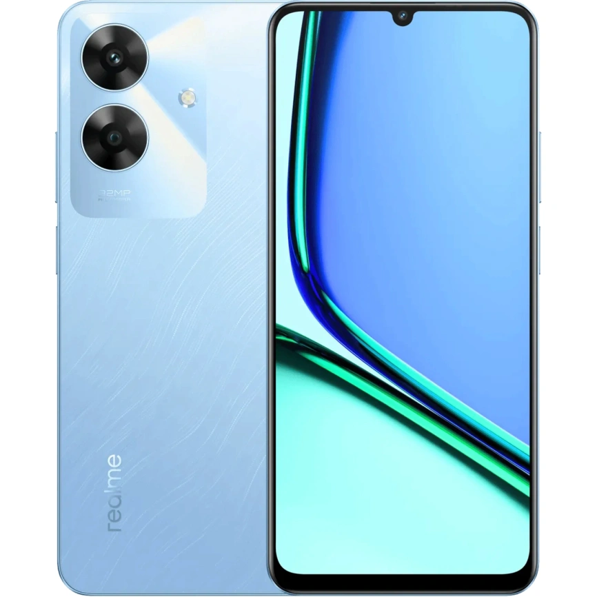 Смартфон Realme Note 60 6/128Gb Voyage Blue фото 1