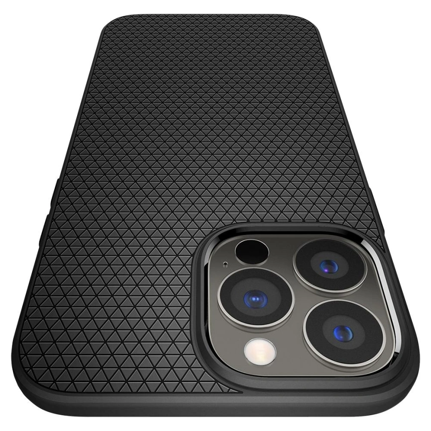 Чехол Spigen Liquid Air для iPhone 13 Pro (ACS03258) Matte Black фото 1