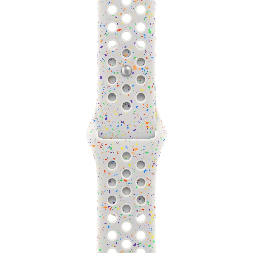 Ремешок Apple Watch 40mm Pure Platinum Nike Sport Band M/L (MC1W4FE) фото 1