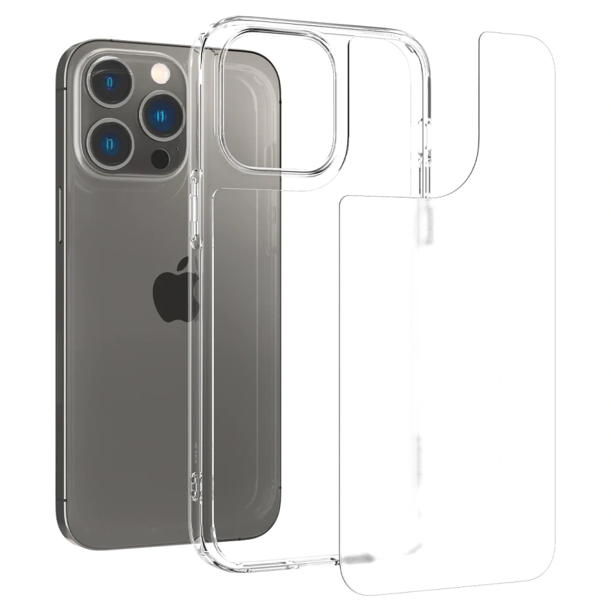 Чехол Spigen Quartz Hybrid для iPhone 14 Pro Max (ACS04831) Matte Clear фото 8