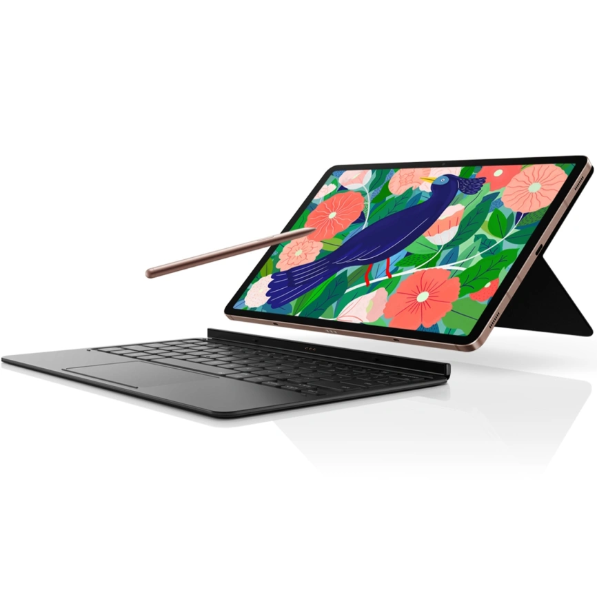 Клавиатура Samsung Book Cover Keyboard для Galaxy Tab S7 Plus Black фото 1