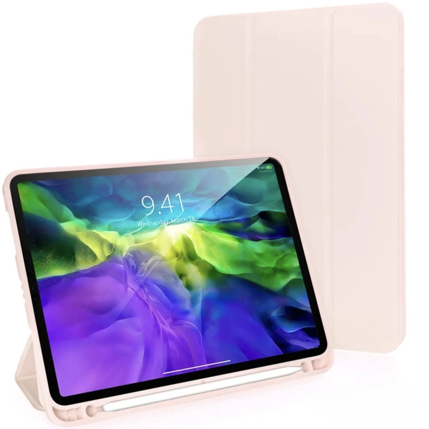 Чехол Gurdini Milano Series для ipad Air 13 (2026) Pink Sand фото 1