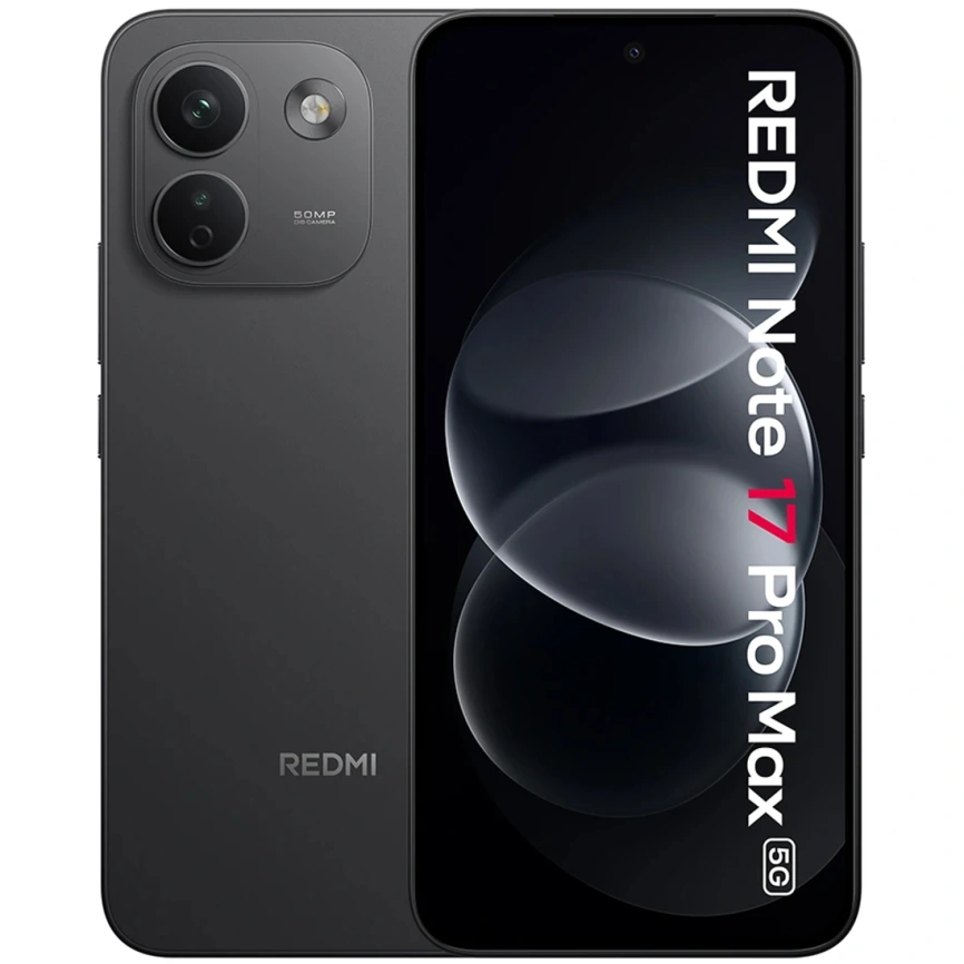 Смартфон Xiaomi Redmi Note 17 Pro Max 5G 8/512Gb Black Global Version фото 1