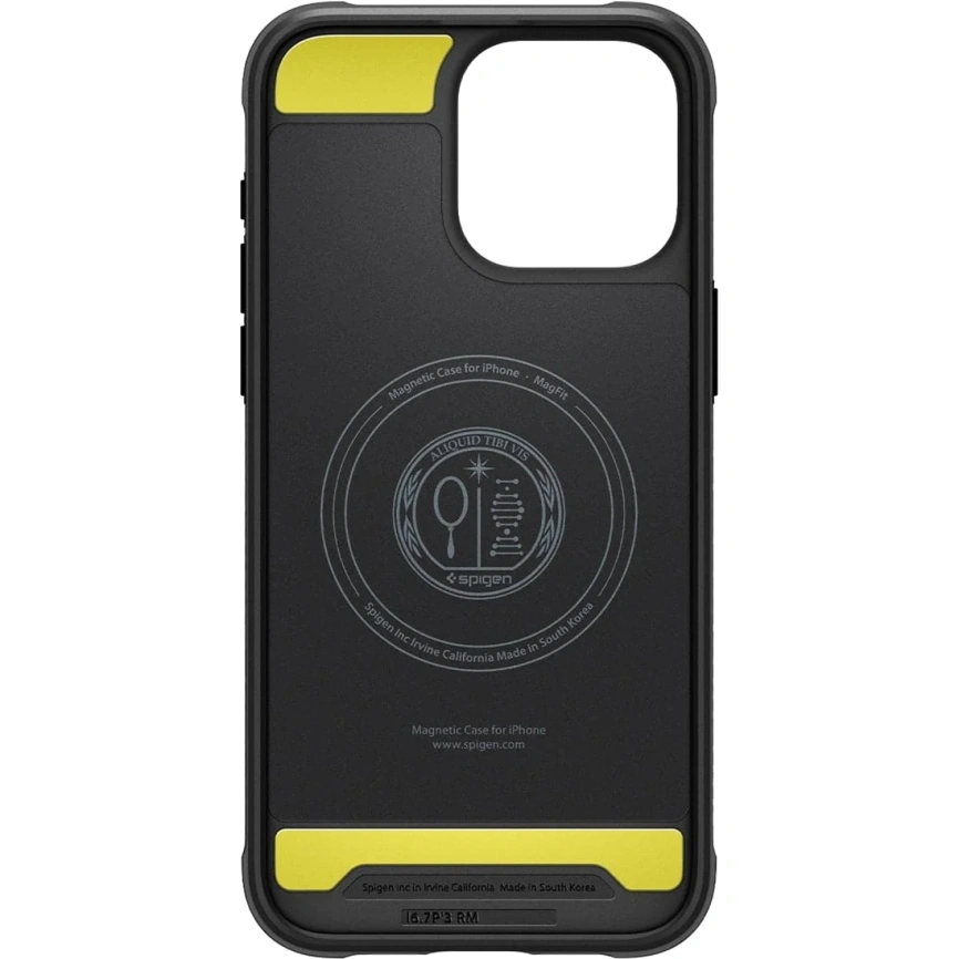 Чехол Spigen Rugged Armor Mag Magsafe для iPhone 15 Pro Max (ACS06561) Matte Black фото 6