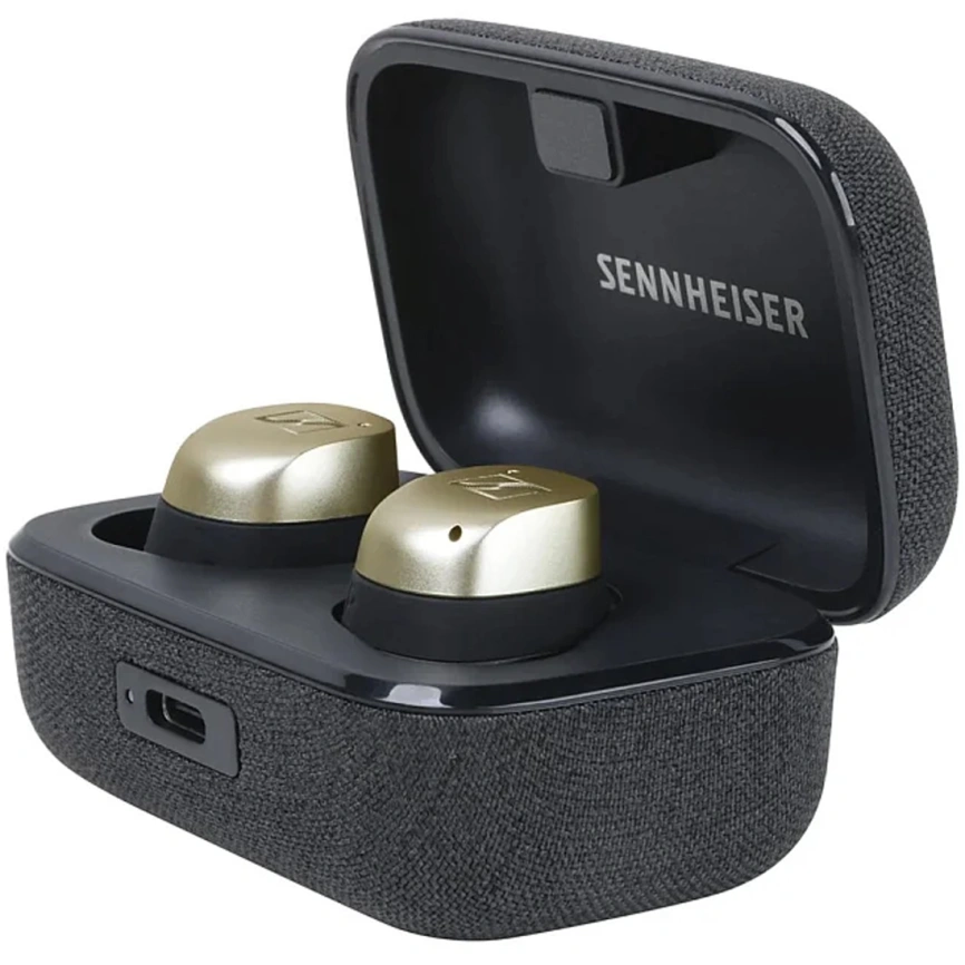 Наушники Sennheiser Momentum True Wireless 4 Black Gold фото 1