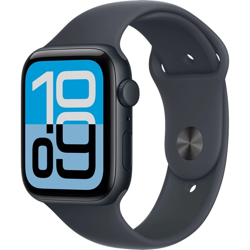 Смарт-часы Apple Watch SE (2025) 40mm Midnight Aluminum Midnight Sport Band M/L фото 1