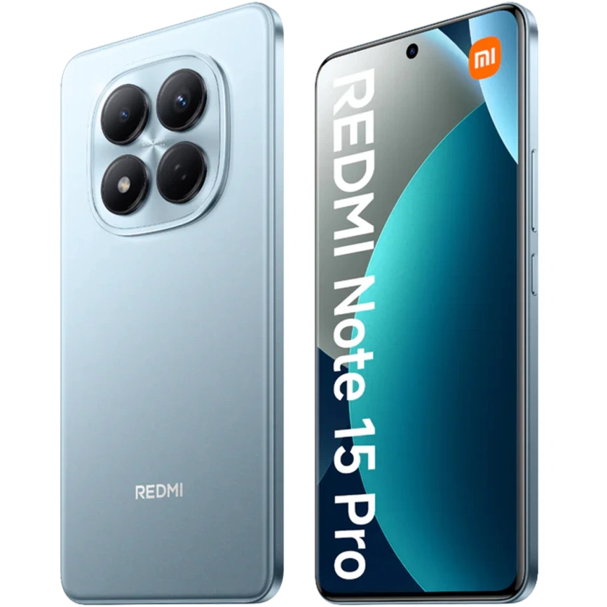 Смартфон Xiaomi Redmi Note 15 Pro 4G 12/256Gb Glacier Blue Global Version фото 5